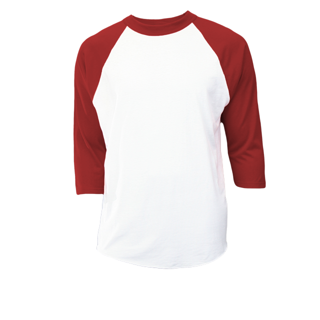 Soffe Maillot de Baseball Deux Tons pour Garçons - B209