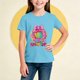 thumbnail image 4 of Blusas y camisas de manga corta con cuello redondo, moda de verano y primavera, para niños, cuello redondo, manga corta, temporada escolar, camiseta estampada, blusa de poliéster para niños, 4 of 5