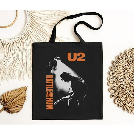 vintage U2 Rattle And Hum Tote Bag  U2 merch  gift for rock fan TE3774-TH20086