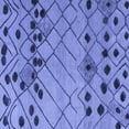 thumbnail image 1 of Ahgly Company Indoor Square Abstract Blue Modern Area Rugs, 7' Square, 1 of 4