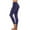 01 Navy, variant on Women's Casual Fashion Leggings with Gusseted Ankle Design and Elastic Yoga Fitness Running Gym Workout Pants Yoga Long Pants