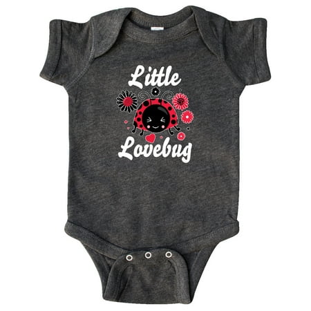 

Inktastic Valentine s Day Little Lovebug Gift Baby Boy or Baby Girl Bodysuit