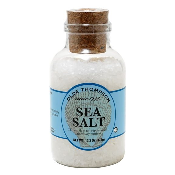 Olde Thompson Sea Salt, Coarse MDA05 Grain, Refill For Salt Grinders, 13.2 Ounce