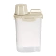 thumbnail image 2 of Household Laundry Storage Bucket Large And Small Sizes Plastic With Lid With Handle Ring, 2 of 6
