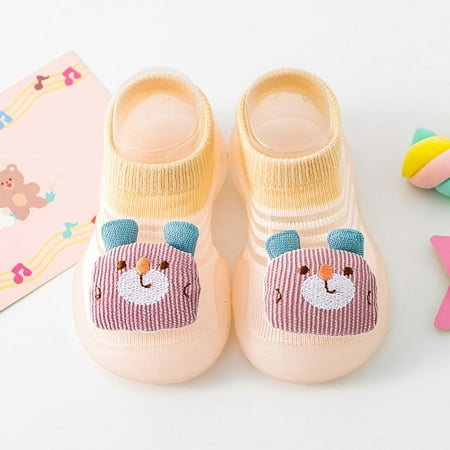 

Hunpta Toddler Shoes Summer And Autumn Comfortable Infant Toddler Shoes Cute Bear Pattern Children Mesh Breathable Floor Sneakers