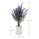 thumbnail image 4 of Luz de flores artificiales Maceta Luz de mesita de noche en maceta para decoración de café Wdftyju Para estrenar, 4 of 4