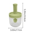 thumbnail image 3 of PEONAVET Glass Spoon Lid All Concerned Spice Jar Seasoning Bottle Retractable Glass Seasoning Bottle Home Kitchen Spoon Lid All Concerned Chicken MSG Seasoning Jar Spice Case, 3 of 6