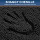thumbnail image 3 of Tapete de baño Smiry 76 x 51 cm, suave, absorbente, antideslizante, negro, 3 of 7