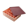 thumbnail image 2 of SCNOR Small Storage Boxes Cubby Storage Organizer Clothing Organizers and Storage with Lids, 2 of 6