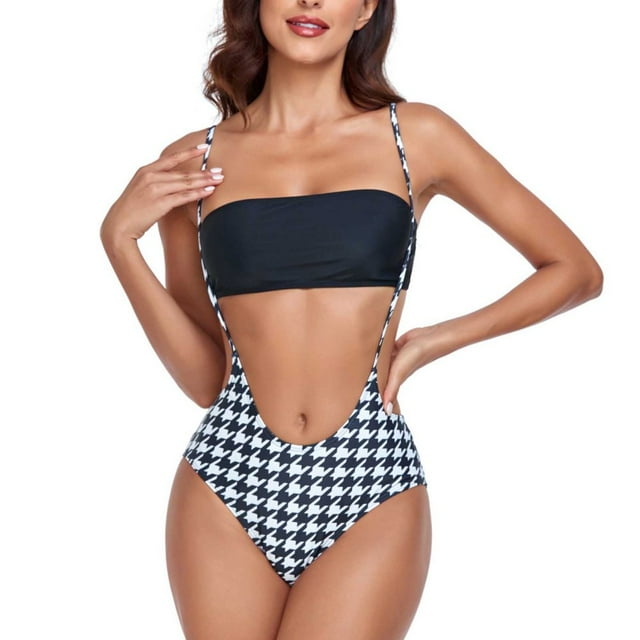 Women Warp Bikini Sets Two Piece Swimsuits Tube Top Bathing Suit