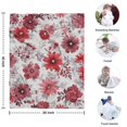 thumbnail image 4 of Pioneer Flower Blanket,Comfortable Soft Flannel Throw Blanket,All Season,Warm Lightweight Blankets for Sofa Bed Couch Living Room Chair,30"x40"(80x100cm), 4 of 4