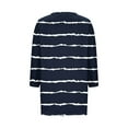 thumbnail image 5 of Ashirexll Tops for Women Trendy, Womens Casual Tops, Casual Print Loose 3/4 Sleeve V Neck Blouse Shirt for Ladies Fashion, 5 of 5