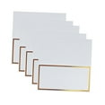 thumbnail image 4 of Raindrops  20 Pcs Place Setting Cards Gold Desktop Seat Party Name, 4 of 8