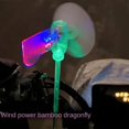 thumbnail image 3 of Mini Windmill LED Light Safe-Riding Plastic Small Windmill Wind Power Generation Car Decorations, 3 of 6