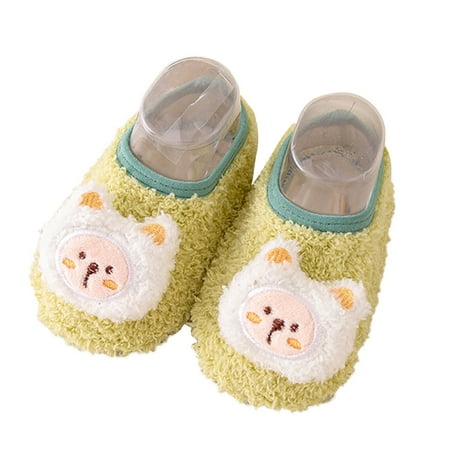

WZHKSN Baby Girls Boys Infant Green Sports Shoes M