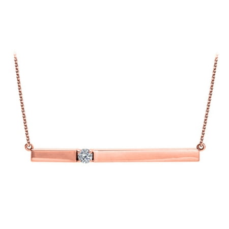 Conflict Free Diamond Pendant in 14K Rose Gold Amazing Jewelry Set At Best Available