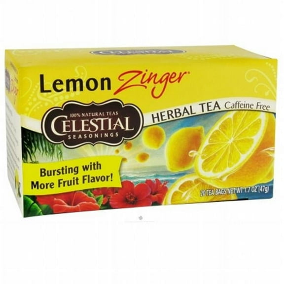Celestial Seasonings  Celestial Seasonings Lemon Zinger Tea - 6x20BAG