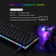 thumbnail image 6 of AJAZZ AK33 Mechanical Gaming Keyboard Linear Action E-sport Keyboard 82 Keys USB Wired Anti-Ghosting for PC Laptop Desktop, 6 of 6