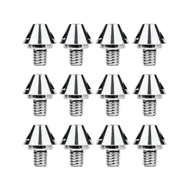 12x Tacos de fútbol con clavos para botas de fútbol, resistentes, de aluminio, profesionales 8mm