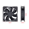 thumbnail image 2 of Ventilador de enfriamiento DC sin escobillas Unique Bargains #0343 92mm x 92mm x 25mm 24V, 2 of 3