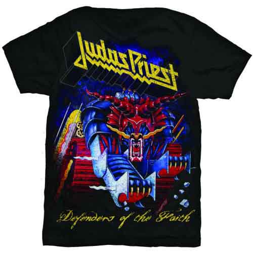 Judas Priest Unisex T-Shirt Defenders Of The Faith (Small)