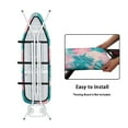 thumbnail image 4 of Renewold Tie Dye Ironing Board Cover Fabric Table Top Ironing Board Pad, Protective Scorch Mesh Cloth Ironing Board Sleeve and Pad with Hook and Loop Fastener Strap, 4 of 6