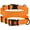 Orange, variant on Reflective Dog Collar Safety Nylon Collars for Small Dogs Puppy with Buckle, Orange