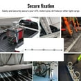 thumbnail image 4 of L de atado de pista, 100 cm de estructura resistente riel de la aerolínea a prueBa de Óxido versátil con 6 Accesorios de espárragos redondos para camas de camiones, 4 of 7