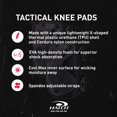 thumbnail image 4 of Rodilleras HATCH XTAK Tactical Military Black Lightweight, 4 of 6