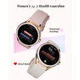 thumbnail image 4 of Reloj inteligente TOOBUR para mujer, Android/iOS, rastreador de actividad física, 4 of 9