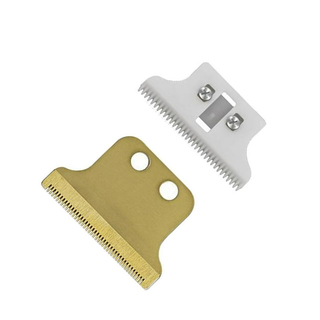 Salon Barber Blade Cutter Head For WAHL 8081 Hair Replace Cutter Head Clipper Gold + Ceramic
