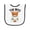 White and Black, variant on Inktastic Baby Boy Funny the Boss Baby Terry Cloth Bib