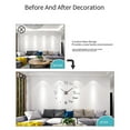 thumbnail image 5 of Pluokvzr DIY Wall Clock Frameless Mute Wall Clock Acrylic Digital Electronic Large 3D DIY Creative Silent Wall Clock for Home Office Decorations, 5 of 11