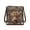 Camo Cow, variant on Gothic Skull Couple Print Ladies Leather Crossbody Bag, Waterproof Shoulder Purse Lightweight Fashion Purse Satchel for Shopping Work