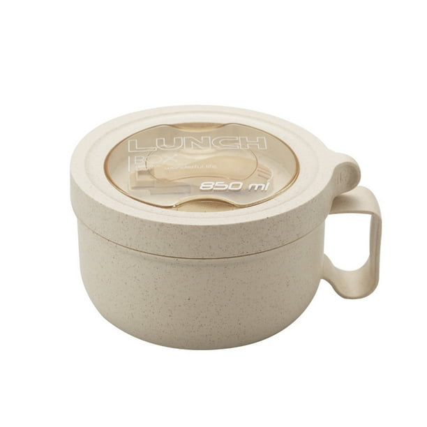 Tazón de Ramen Advancent duradero para sopa Bento textura suave fácil de limpiar ecológico Mostrada blanco