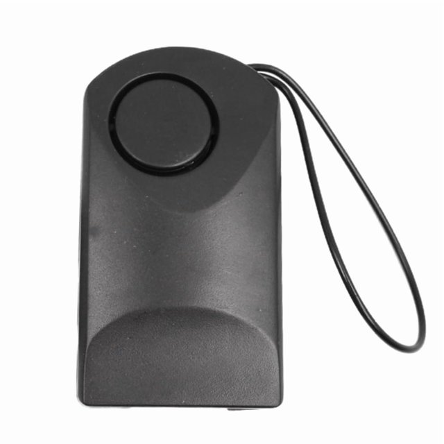 For Touch Door Knob Entry Alarm Alert Security Anti Theft 120dB (Without 9V Battery)