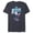 Navy Heather, variant on Ghost Spider Gwen Stacy Have a Web-Slinging Birthday - Short Sleeve Blended T-Shirt for Adults - Customized-Purple