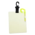 thumbnail image 4 of Ethern Diving Writing Slate Write Wordpad Durability Portable Underwater Gear with Clip, 4 of 9