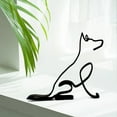 thumbnail image 2 of Desk Accessories Clearance! Dog Minimalist Arts Sculpture Personalized Gift Metal Decoration, 2 of 7