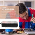 thumbnail image 3 of BRIGHTFUFU Caja de herramientas pequeña con compartimento, caja de almacenamiento de tornillos, organizador de Hardware de plástico, caja pequeña para artículos diversos, 3 of 7