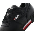 thumbnail image 2 of Fila Original Fitness Baby Boys Shoes Size 9, Color: Black/White/Red, 2 of 4
