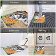 thumbnail image 5 of Susaid Fishing Bass Print Doormat,Porch Decor,Housewarming Decor Gift Doormat,Funny Flannel Floor Mat,Funny Doormat 24x16 Inch, 5 of 7