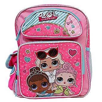 Small Backpack - L.O.L Surprise - w/Friends Pink New 164922