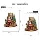 thumbnail image 3 of Pegatinas de pared de PVC con diseño de Papá Noel y ángel para ventana, 3 of 9
