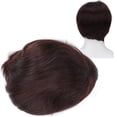 thumbnail image 1 of Mens Court Brun, à la Mode Multi-Usages Courts Cheveux Respirants Faux pour Cosplay Parti, 1 of 8