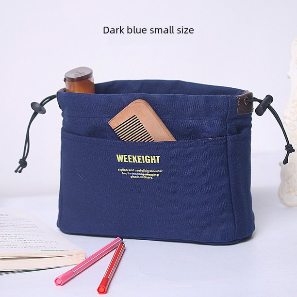 Práctica bolsa de lona impermeable portátil bolsa de cosméticos organizadora bolsa de almacenamiento de viaje multifuncional bolsa de almacenamiento