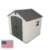 Lifetime 8 ft. x 7.5 ft. Outdoor Storage Shed - 6411