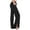 Black, variant on Ohufall Plus Size Yoga Pants For Women High Waisted Workout Lounge Loose Fit Wide Leg Pants Long Palazzo Pants