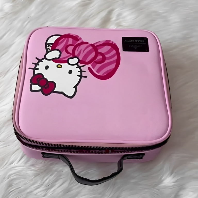 Hello Kitty Purse Cosmetic Bag Fresh Canvas Portable Mommy Bag Kawaii