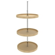 Cook N Home Lazy Susan Stainless Steel 10-1/2-Inch 2 Tier - Walmart.com
